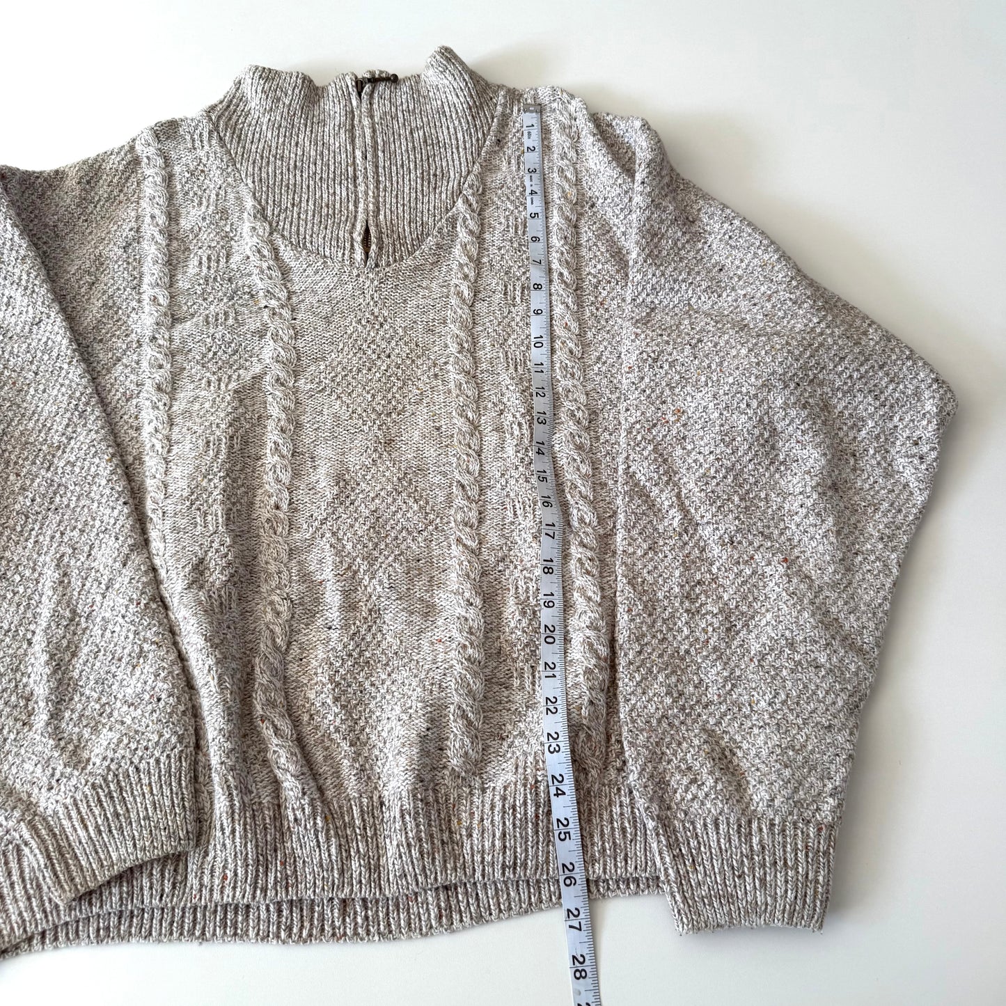 Vintage R&R, Quarter Zip Sweater