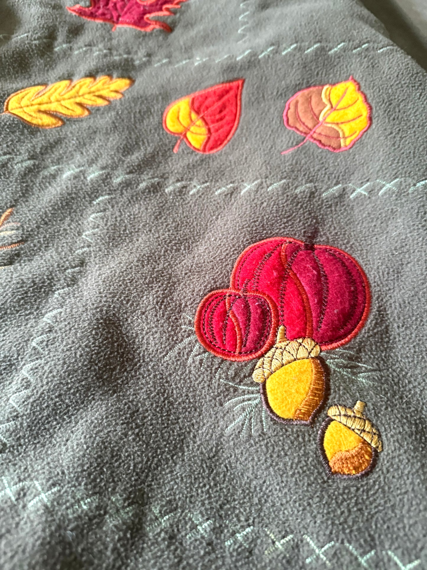 Vintage Essentials, Autumn Pumpkin Button Up Sweater
