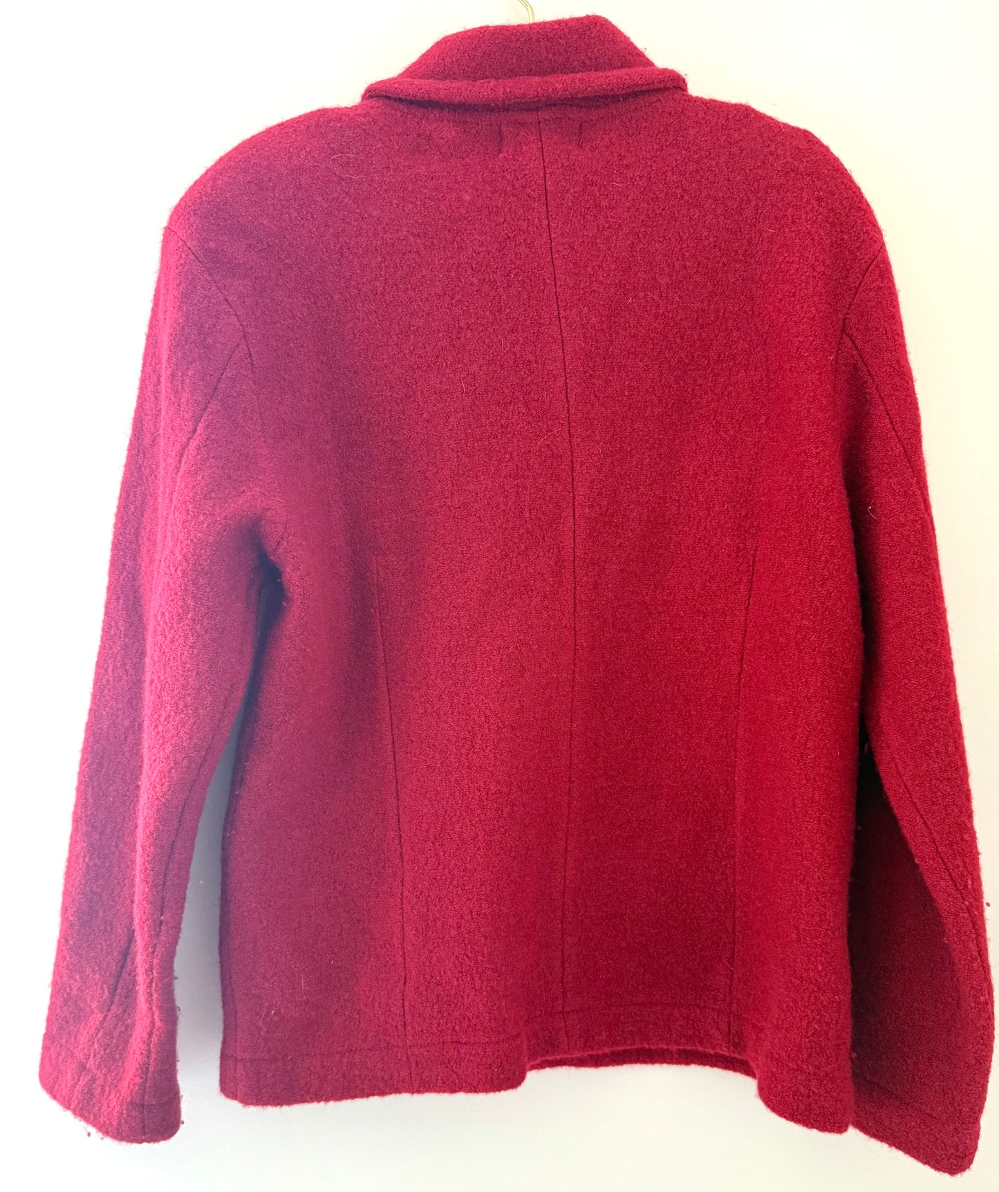 Vintage Conrad C, Red Collared Sweater
