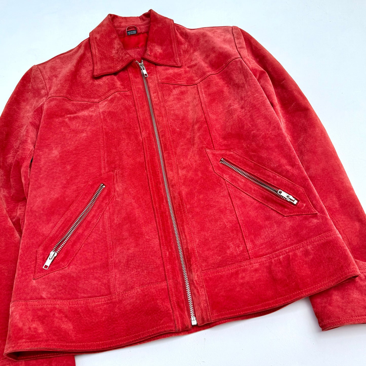 Secondhand Nauge, Leather Suede Jacket