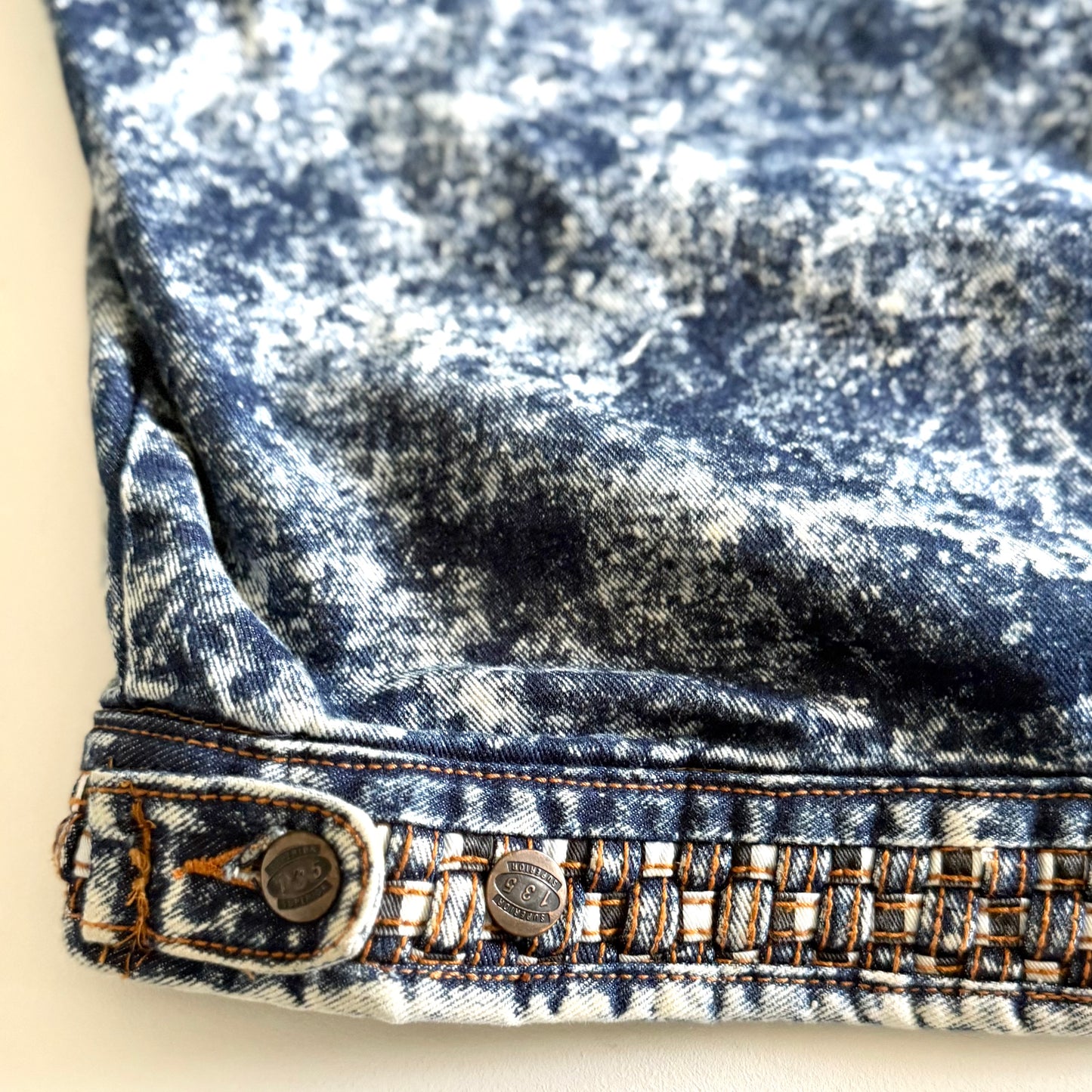 Vintage Acid Wash Denim Jacket