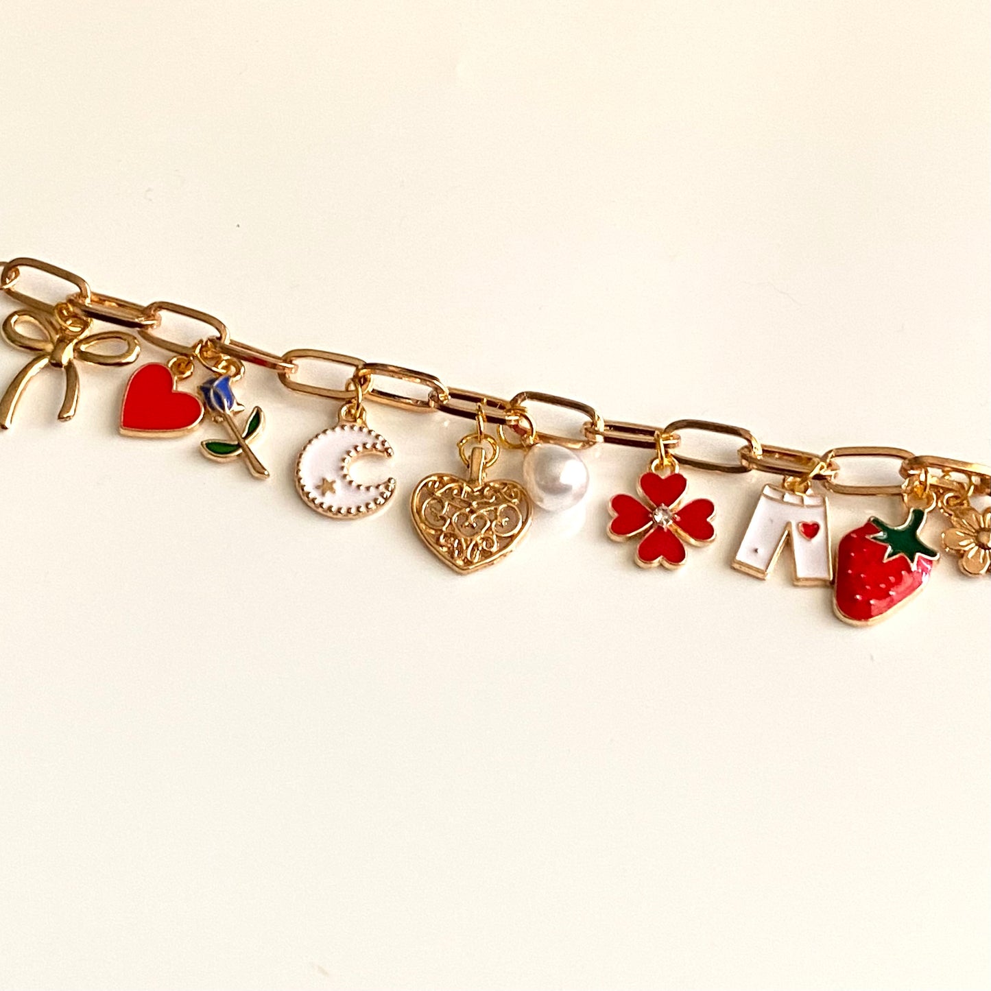 Handmade Charm Bracelet Y2K Style