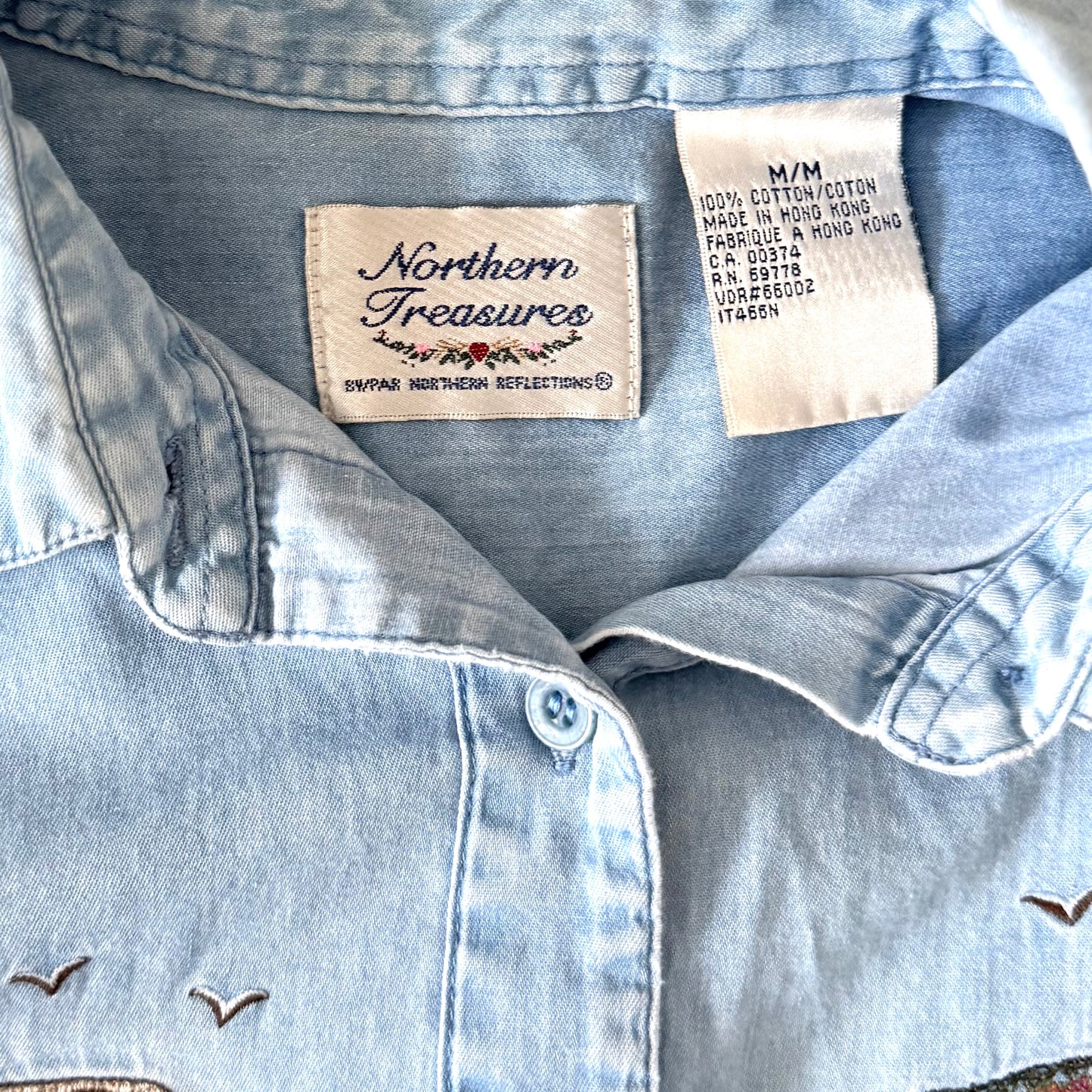 Vintage Northern Treasures, Denim Shirt