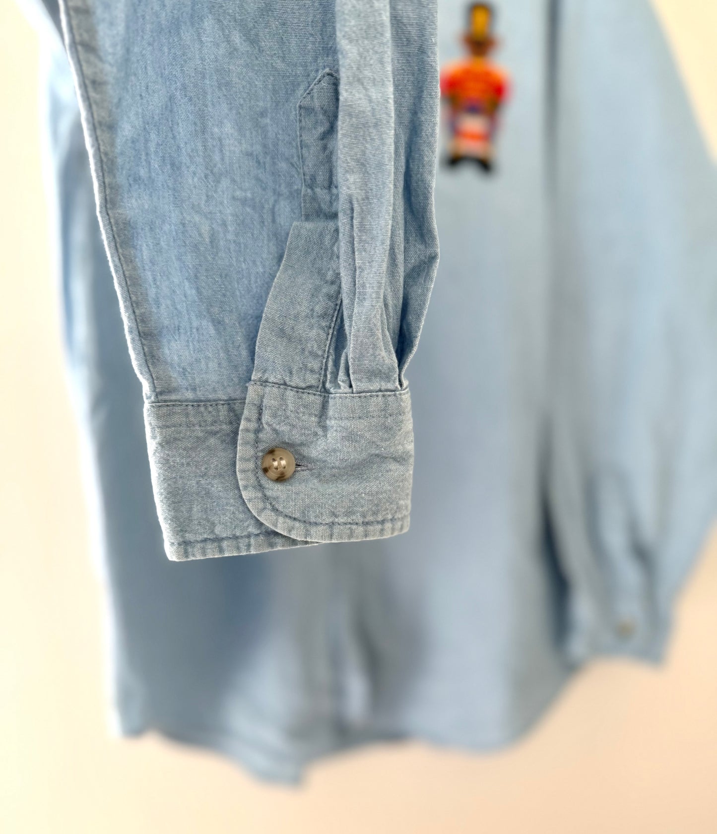 Vintage Christmas Bears Button Up Shirt