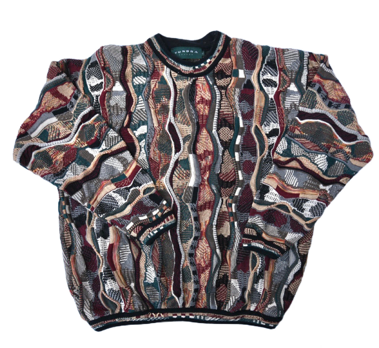 Vintage Tundra Coogi Style Knitwear Sweater TheBoyfriendsCloset