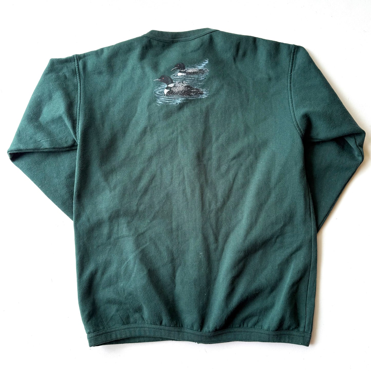Vintage Northern Woods Clothign Co, Loon Sweatshirt