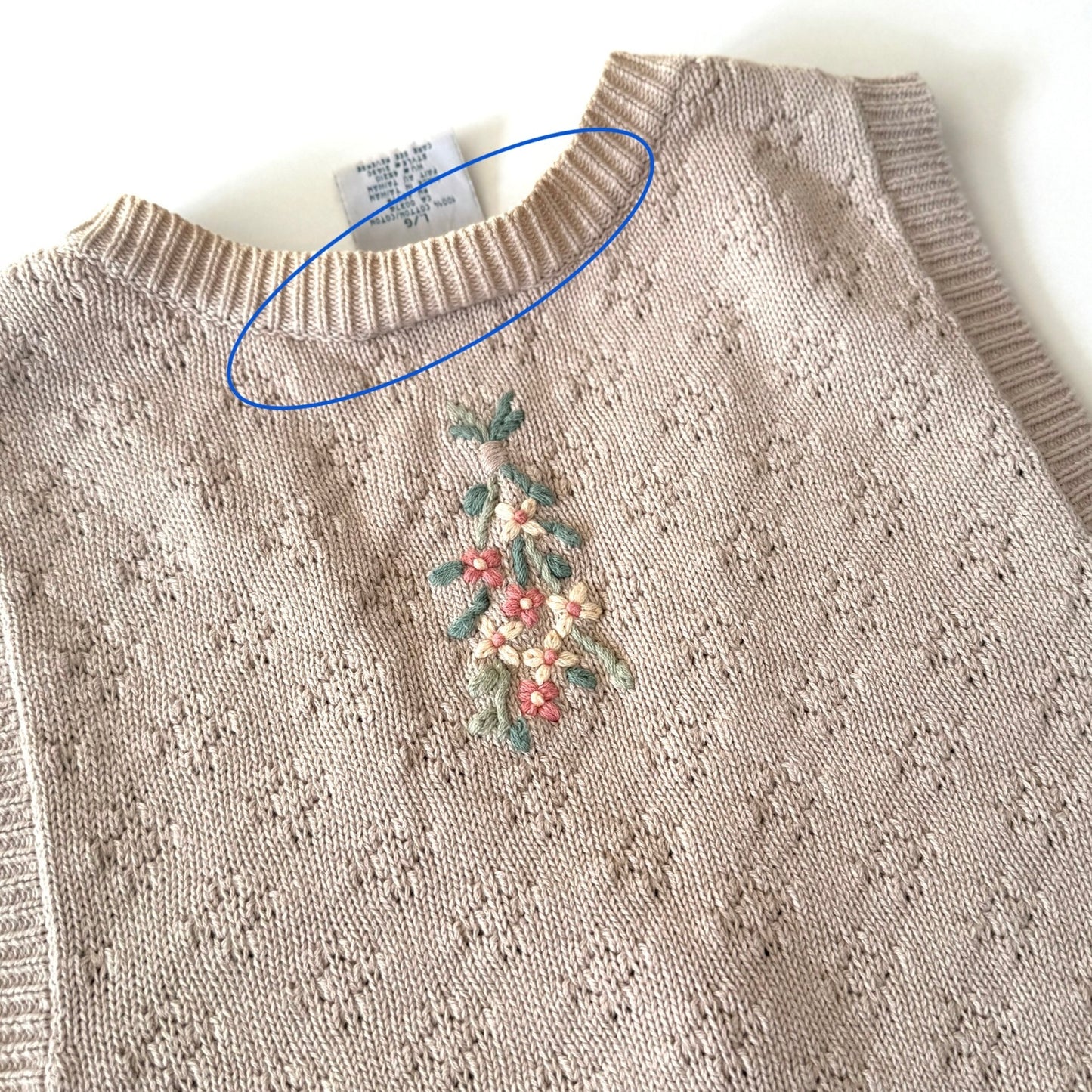 Vintage Northern Reflections, Floral Vest