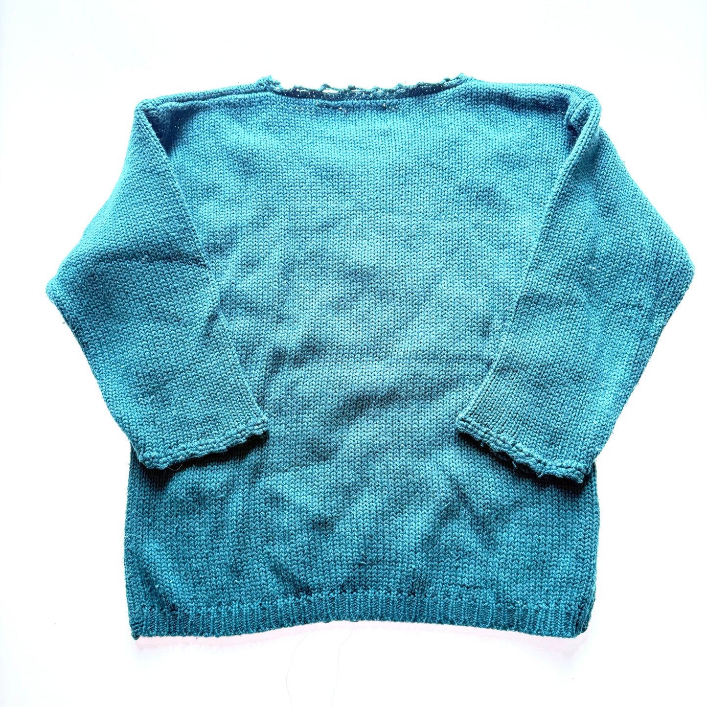 Vintage Separate Scene, Christmas Teddy Bear Sweater