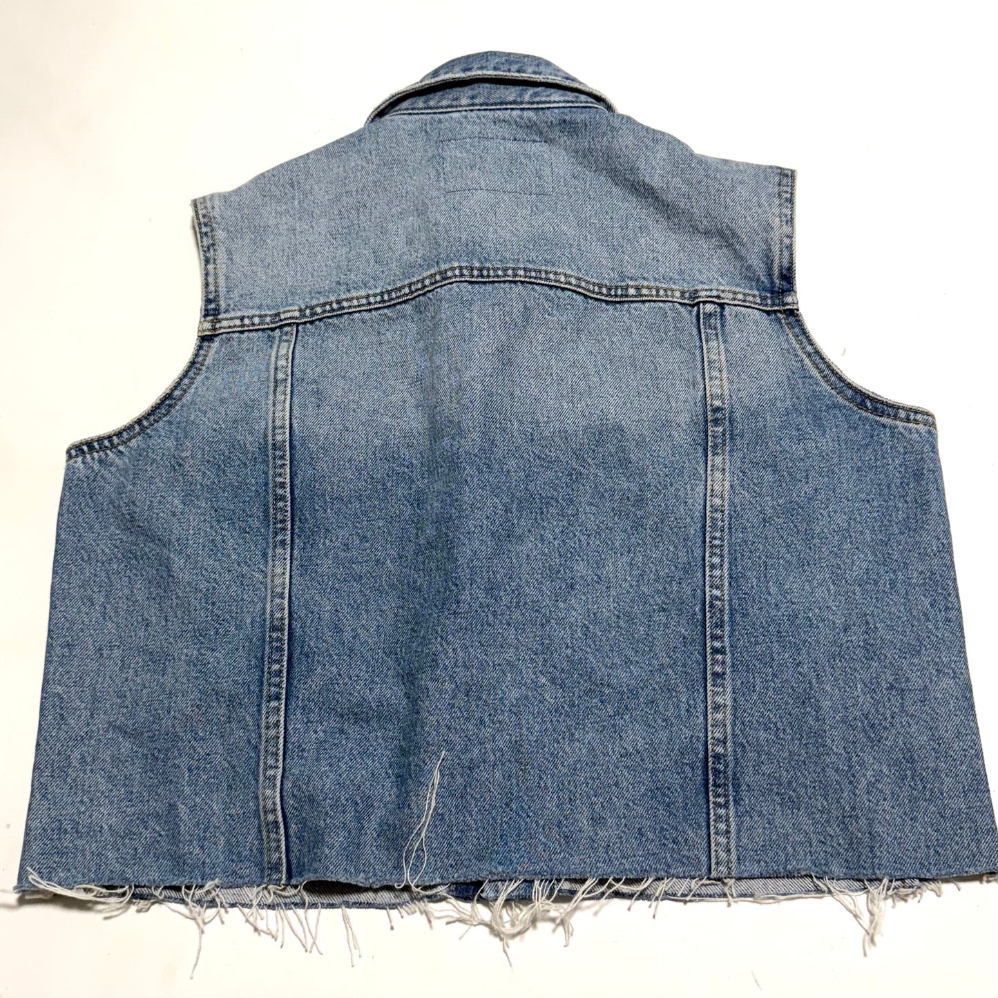 Secondhand Altered Denim Vest