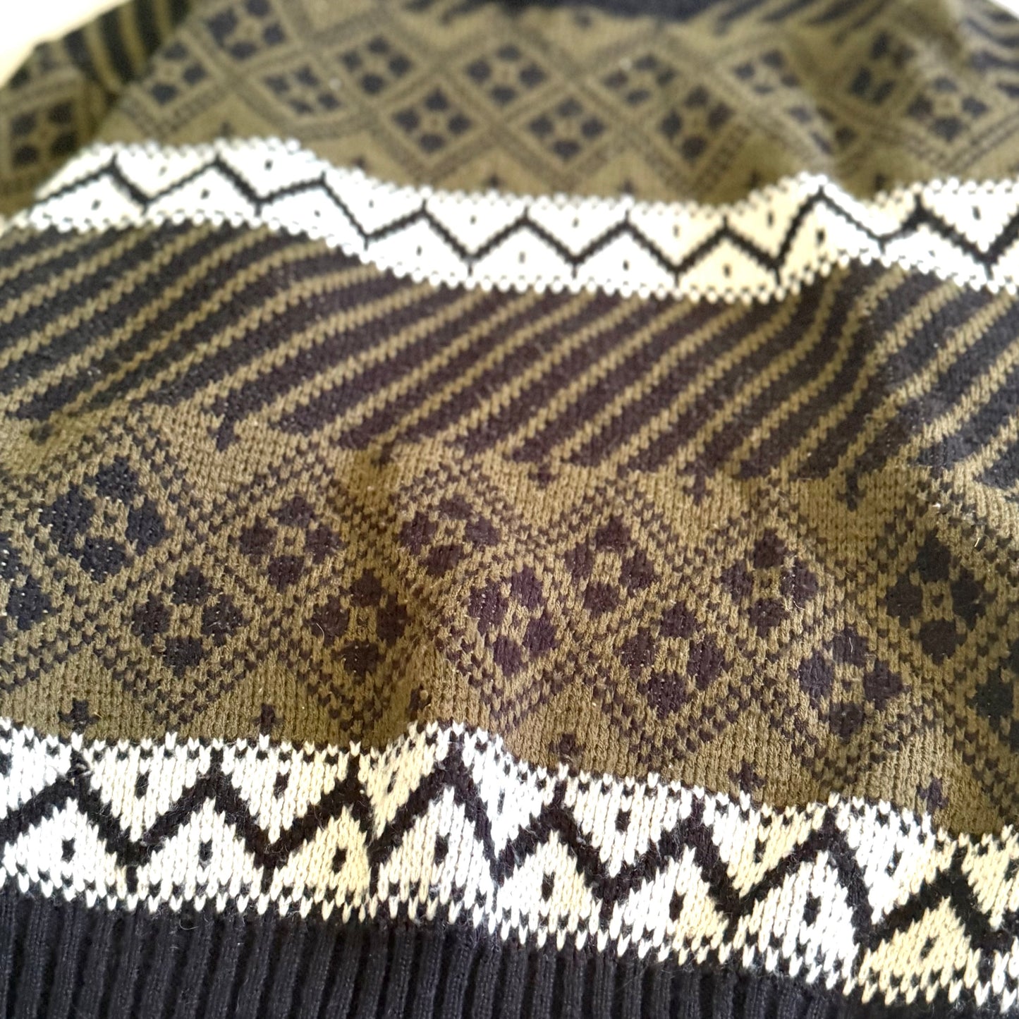 Vintage Fellini, 1990's Style Grandpa Sweater