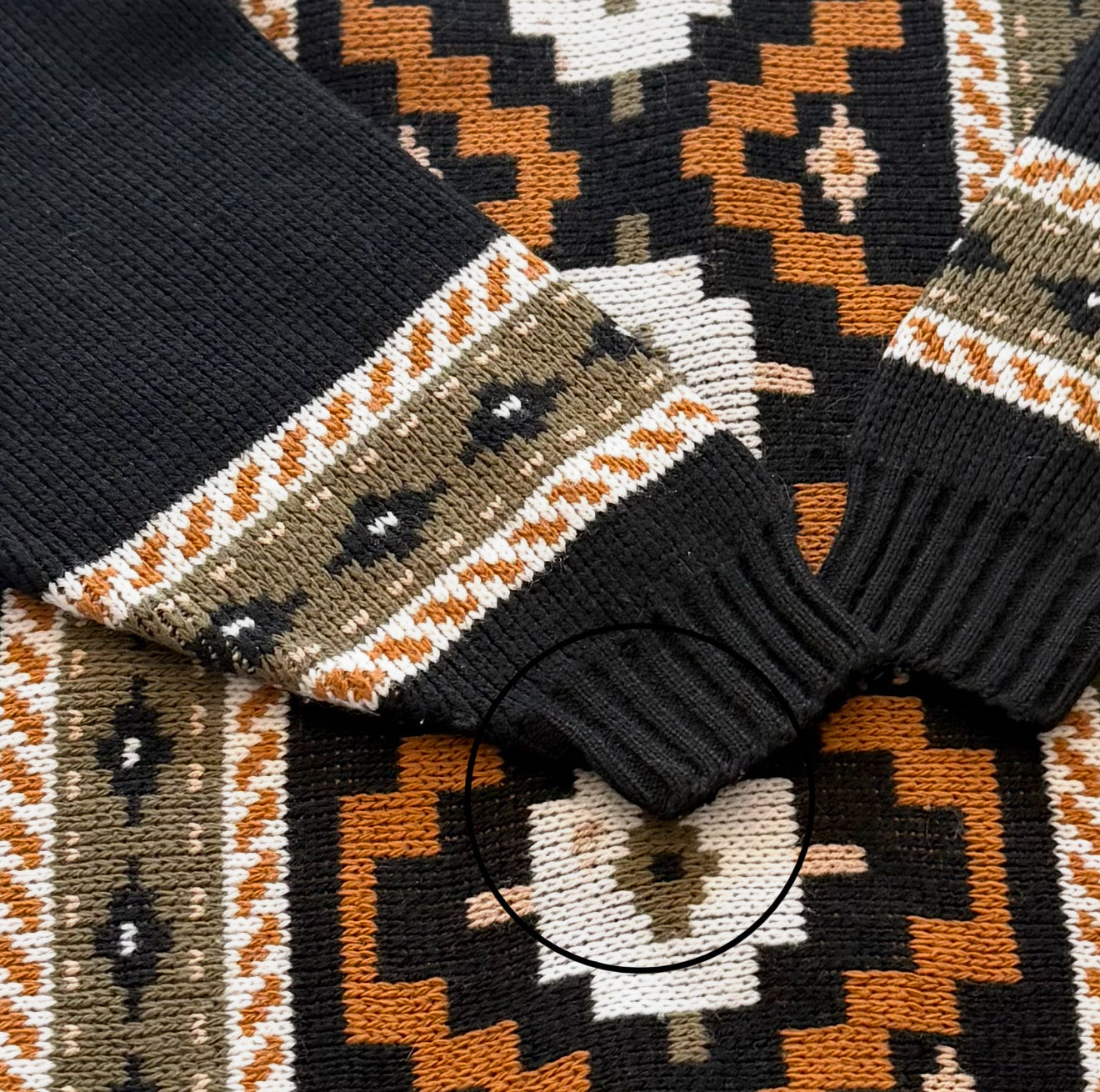 Vintage Aztec Sweater