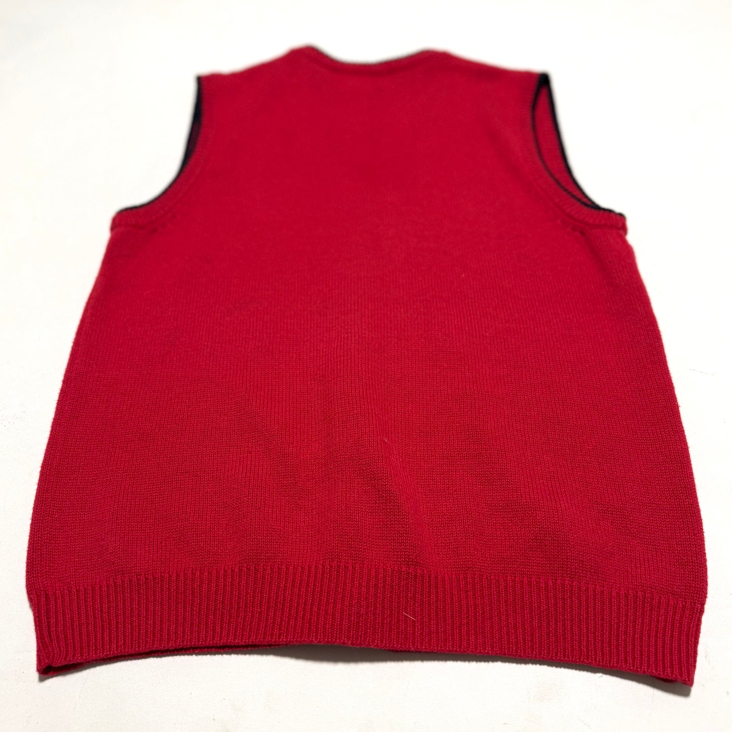 Vintage Tabi, Red Holiday Vest