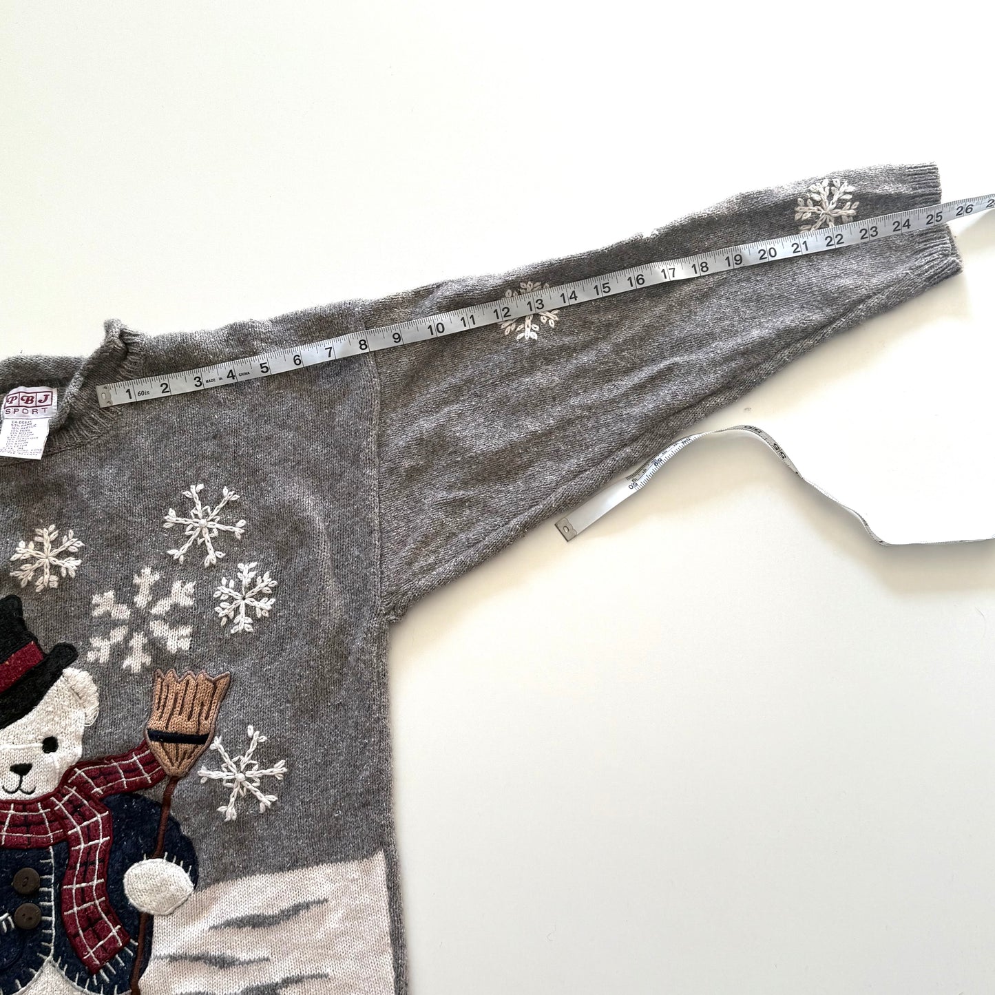 Vintage PBJ Sport, Winter Sweater