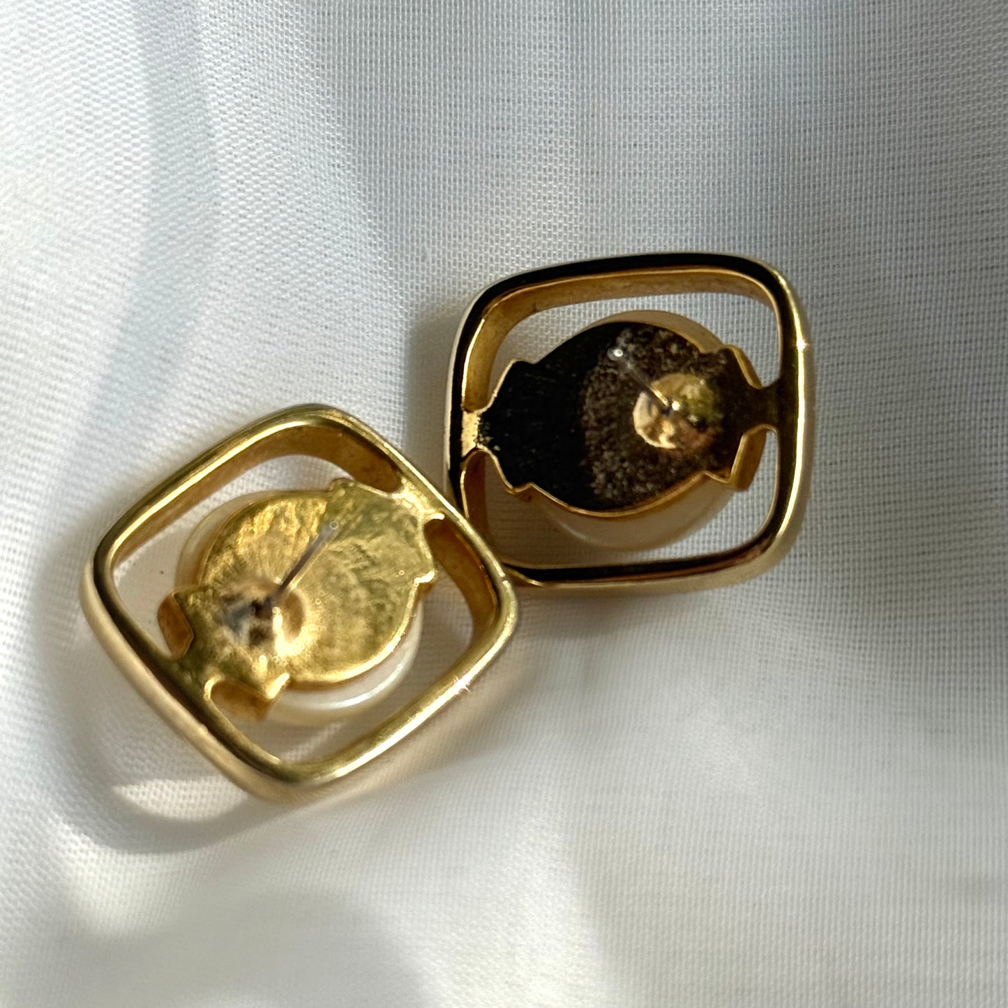 Vintage 1980's Style Faux Pearl Earrings