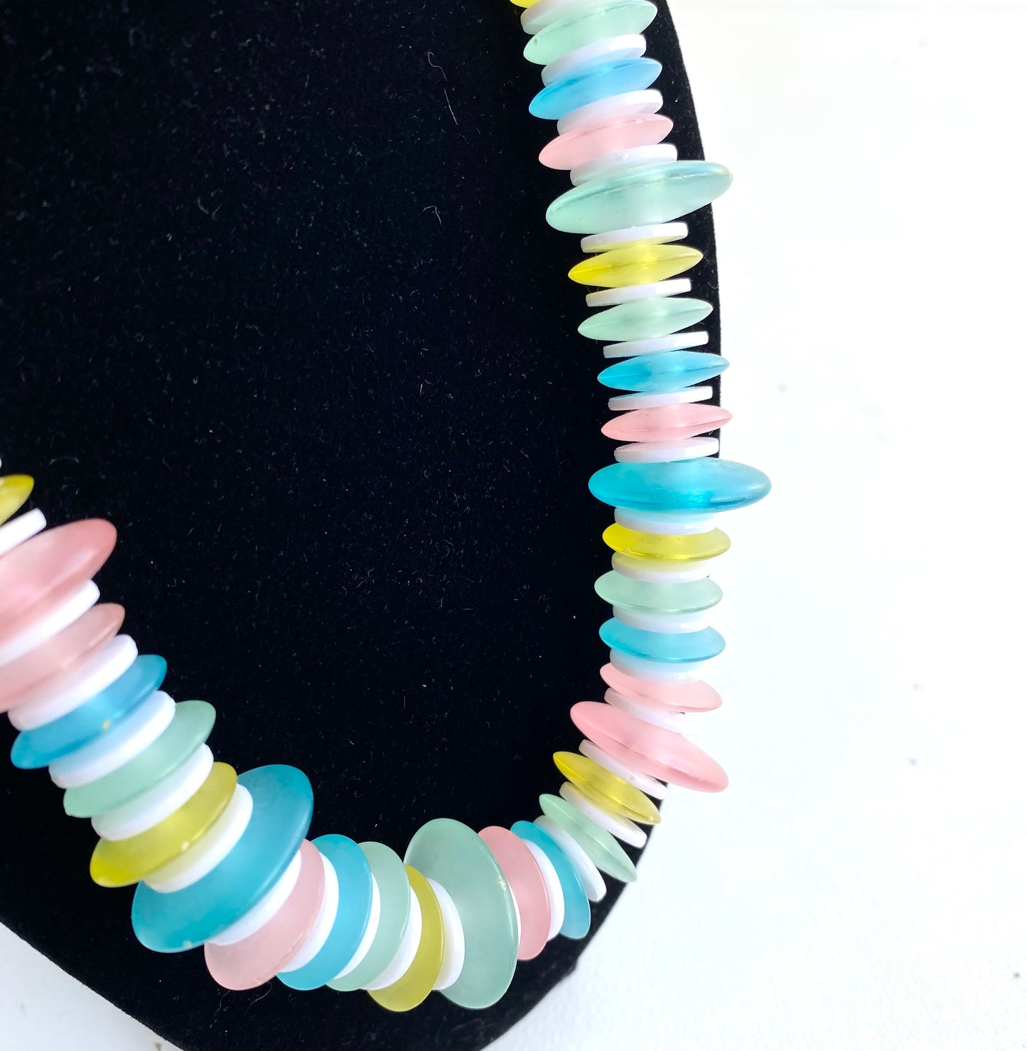 Pastel Vintage Statement Necklace