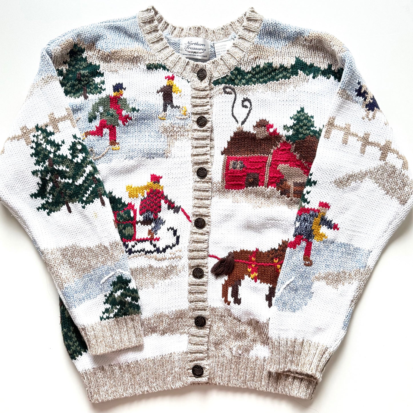 Vintage Northern Treasures, Winter Cardigan