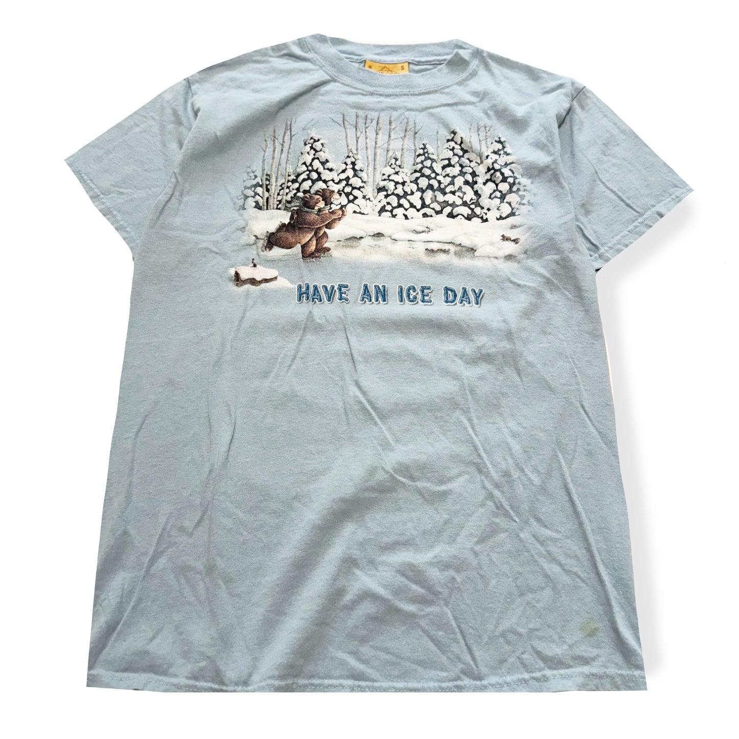 Secondhand The Mountain, Skating Bear T-Shirt