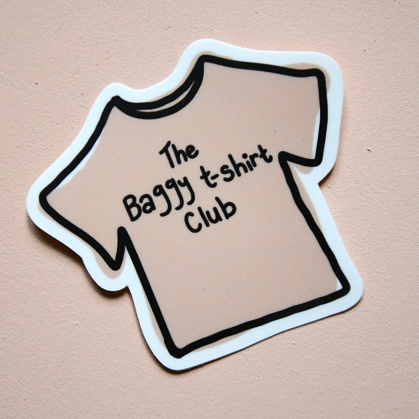 The Baggy T-Shirt Club Sticker