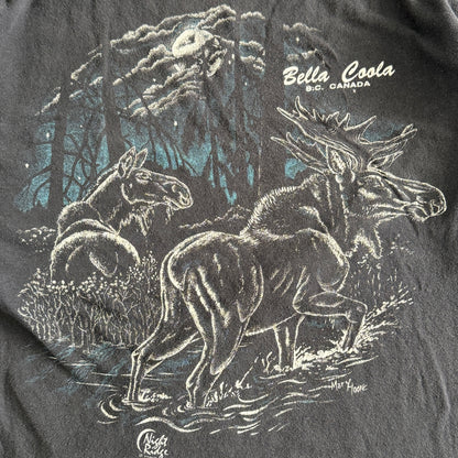 Vintage Bella Coola, Moose Canadian Made T-Shirt