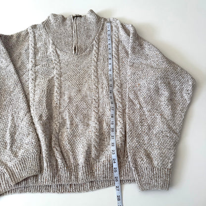 Vintage R&R, Quarter Zip Sweater
