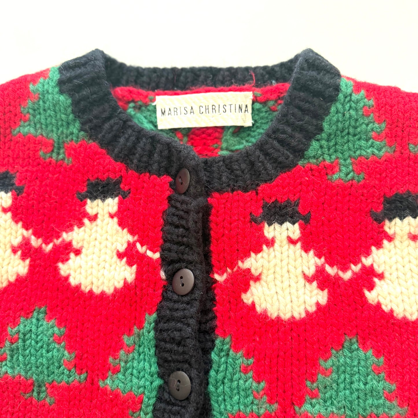 Vintage Marisa Christina, Wool Christmas Vest