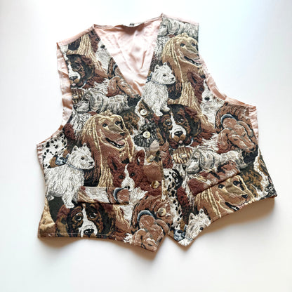 Vintage Cleo, Tapestry Dog Vest