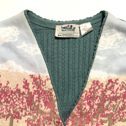 Vintage Northern Reflections, Cat in Garden Vest