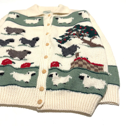 Vintage Willow Ridge, Sheep Cardigan
