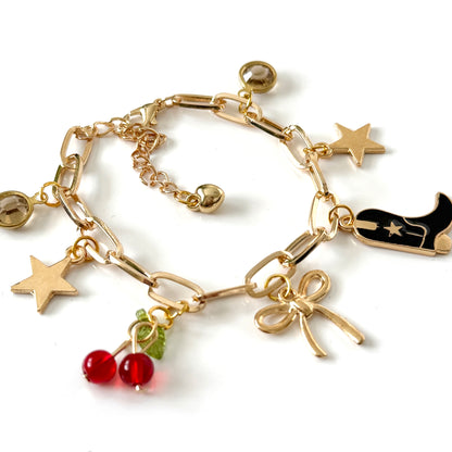 Handmade Y2K Style Charm Bracelet