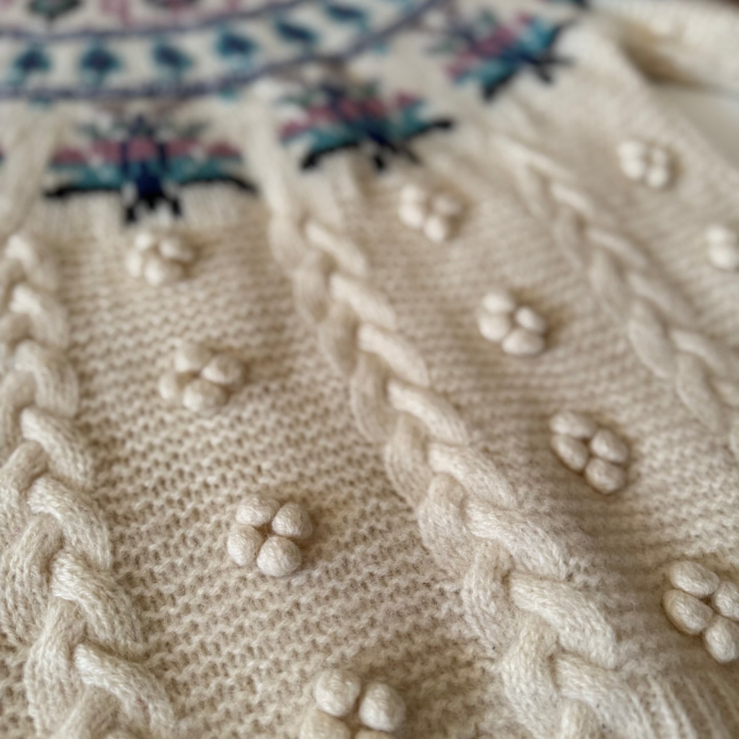 Vintage Woolrich, Pompom Sweater