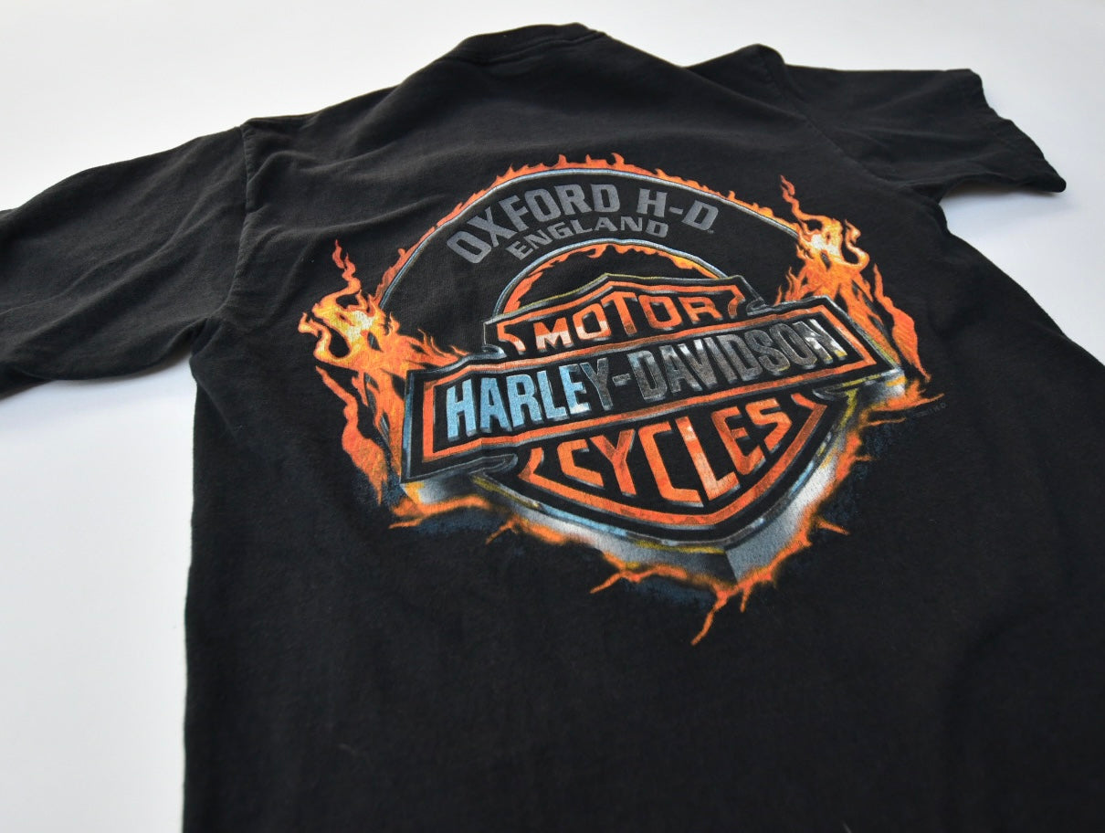 Secondhand Harley Davidson Oxford England T-Shirt