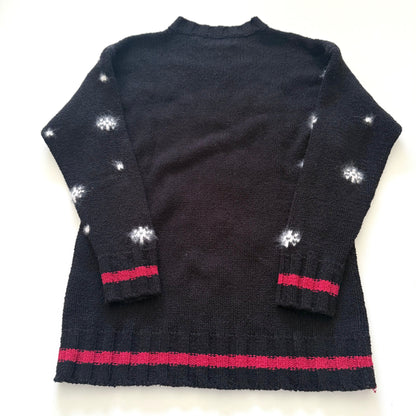 Vintage Northern Isles, Ice Skating Cat Sweater