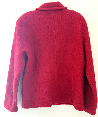 Vintage Conrad C, Red Collared Sweater
