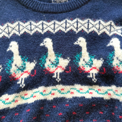 Vintage Woolrich, Festive Goose Sweater