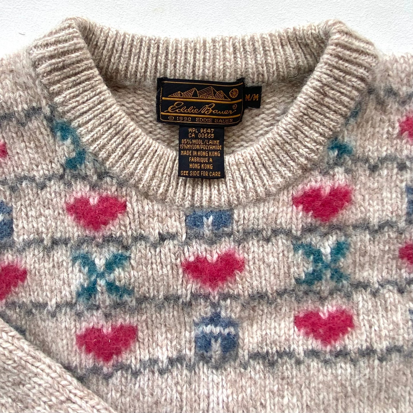 Vintage 1990's Eddie Bauer Wool Sweater