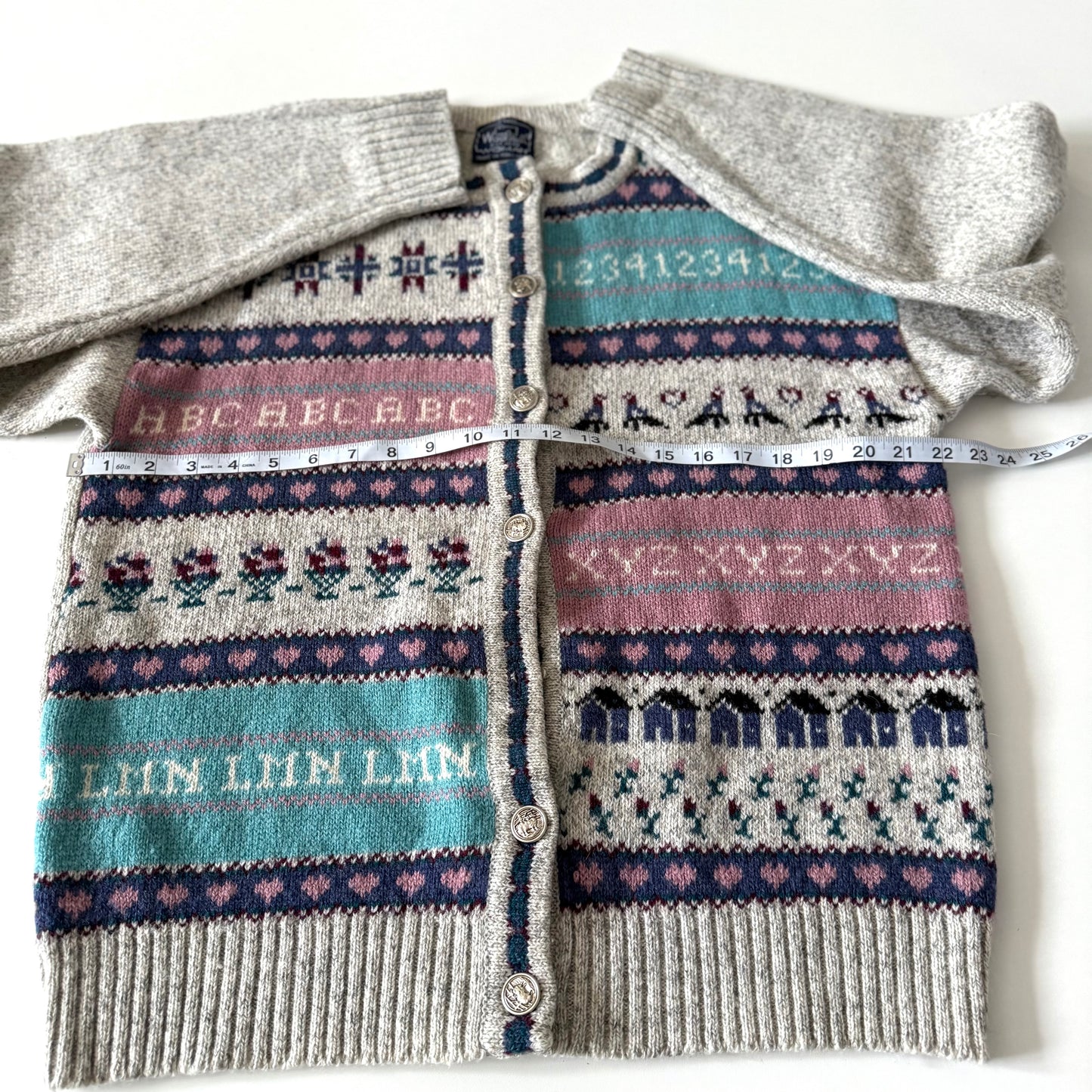 Vintage Woolrich, Wool Blend Spring Cardigan