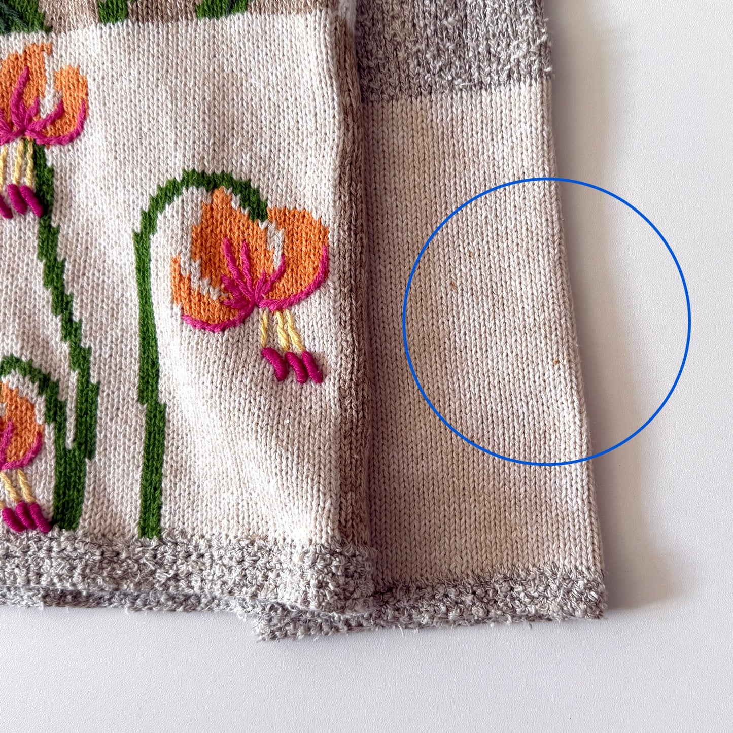 Vintage Northern Isles, Flower Sweater