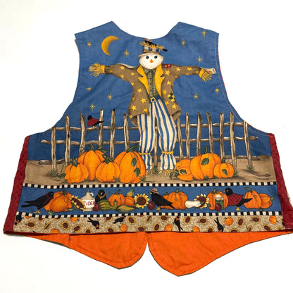 Vintage Handmade, Scarecrow Halloween Vest