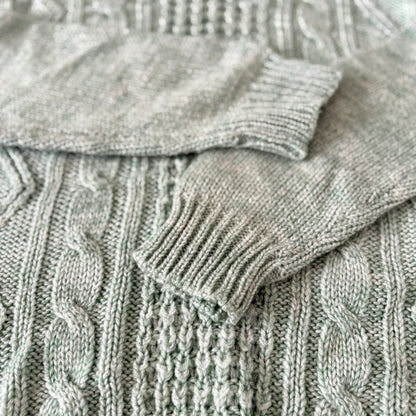 Vintage Triton, Green Sweater