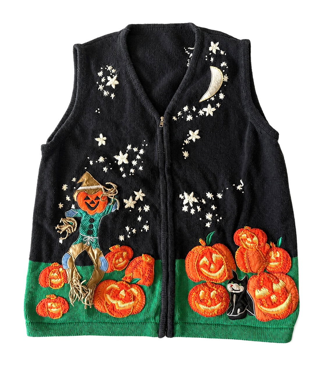 Vintage Halloween / Autumn Vest