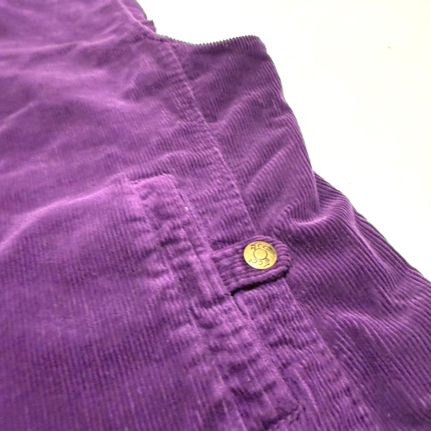 Vintage Tradition Country Collection, Corduroy Purple Vest