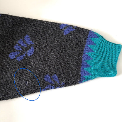 Vintage Whimsical Deer Sweater