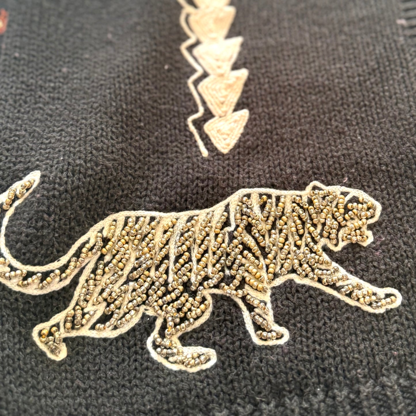 Vintage Italian Made, Safari Cardigan