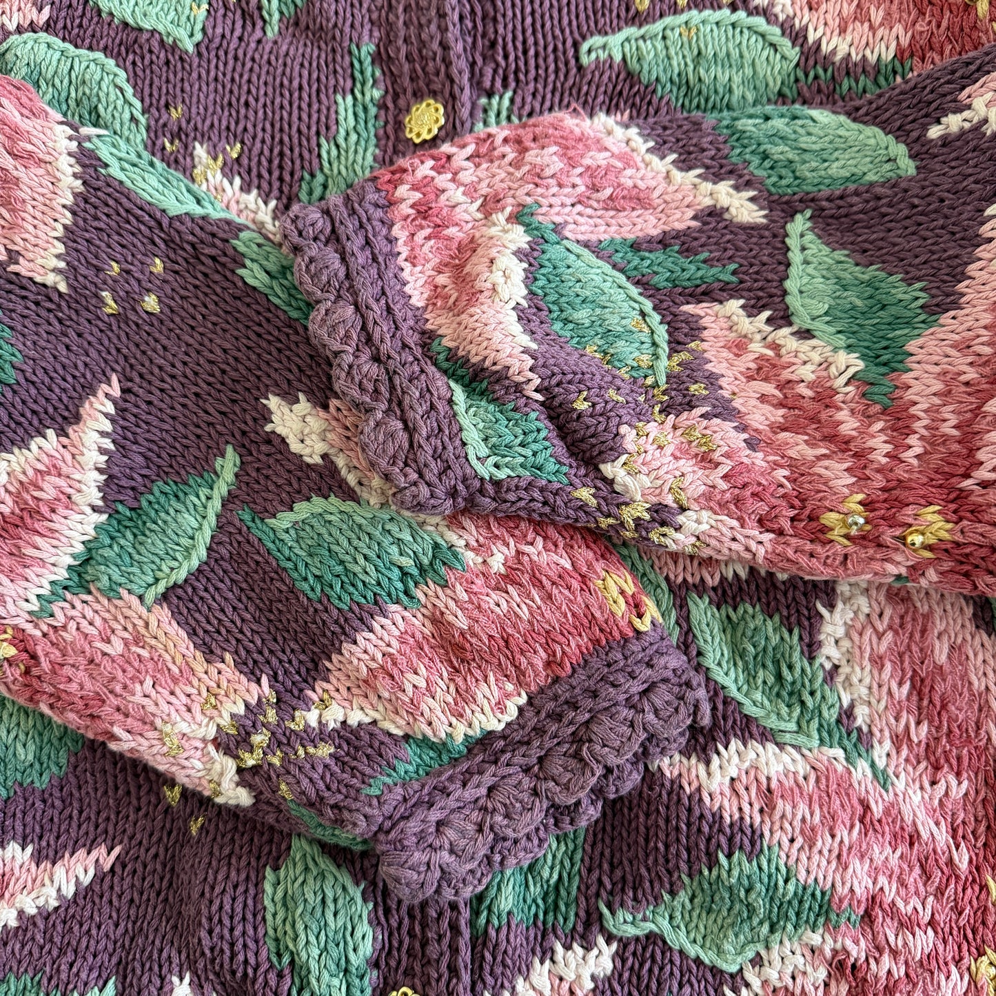 Vintage Feeling, Flower Cardigan