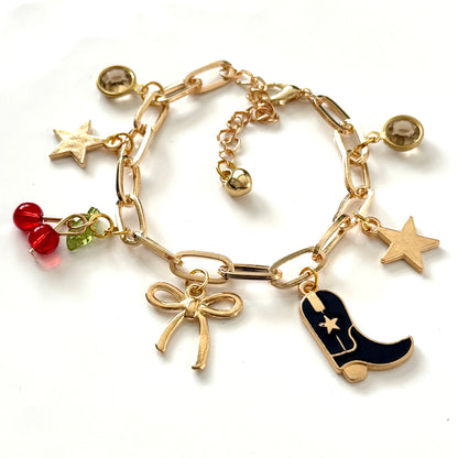 Handmade Y2K Style Charm Bracelet