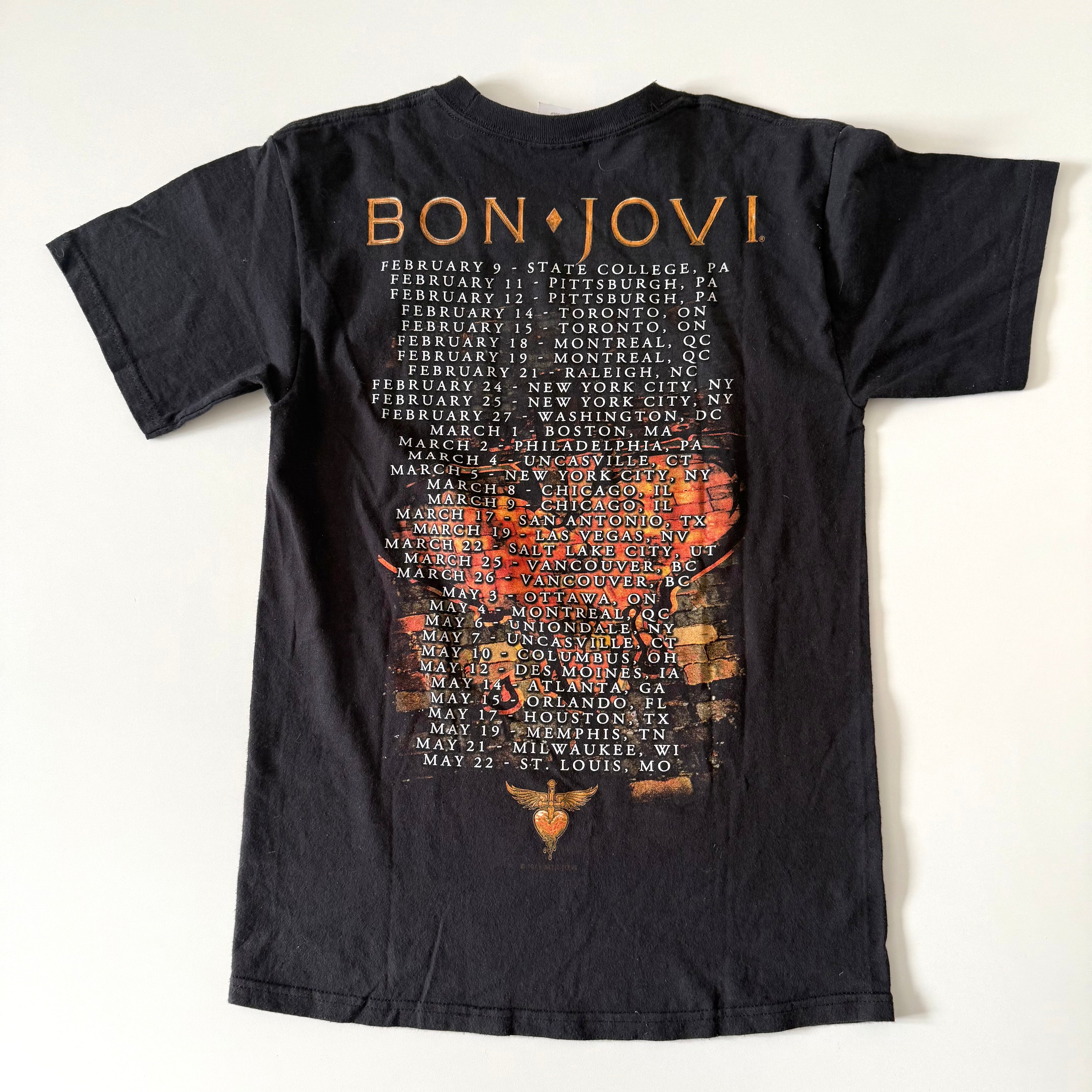 Secondhand Bon Jovi, Band T-Shirt – TheBoyfriendsCloset
