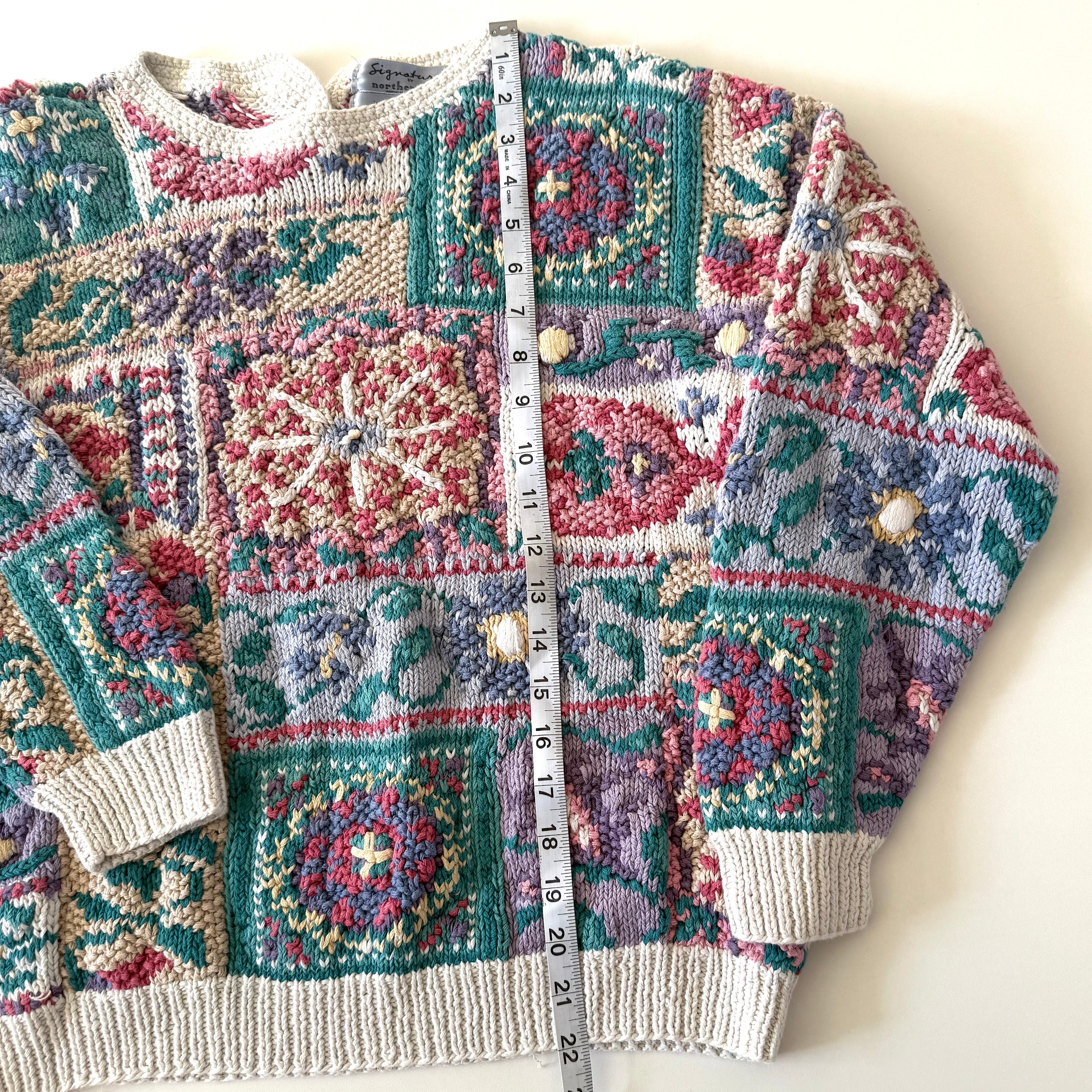 Vintage Signatures by Northern Isles, Knit by Hand Sweater