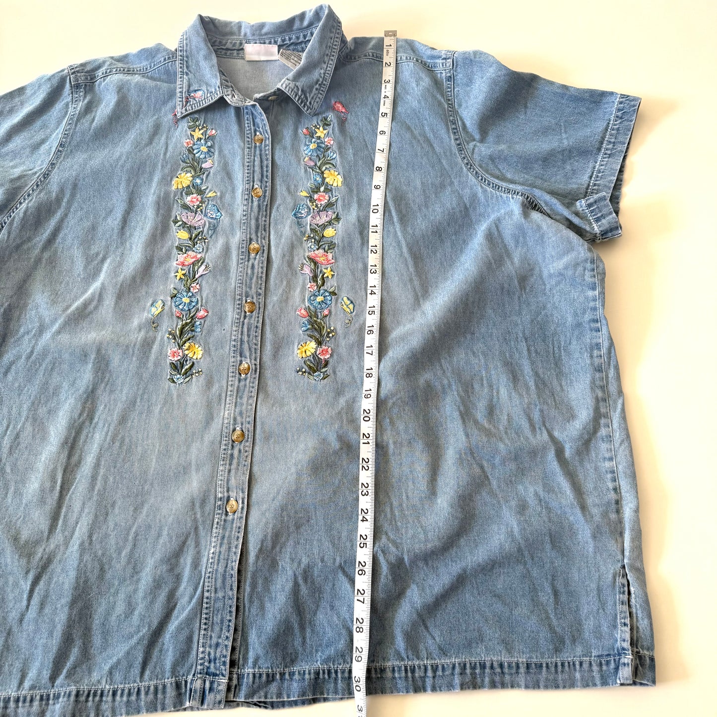 Secondhand Bobbie Brooks, Denim Short Sleeve