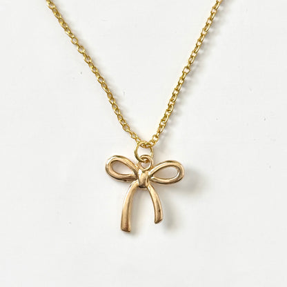 Bow Necklace