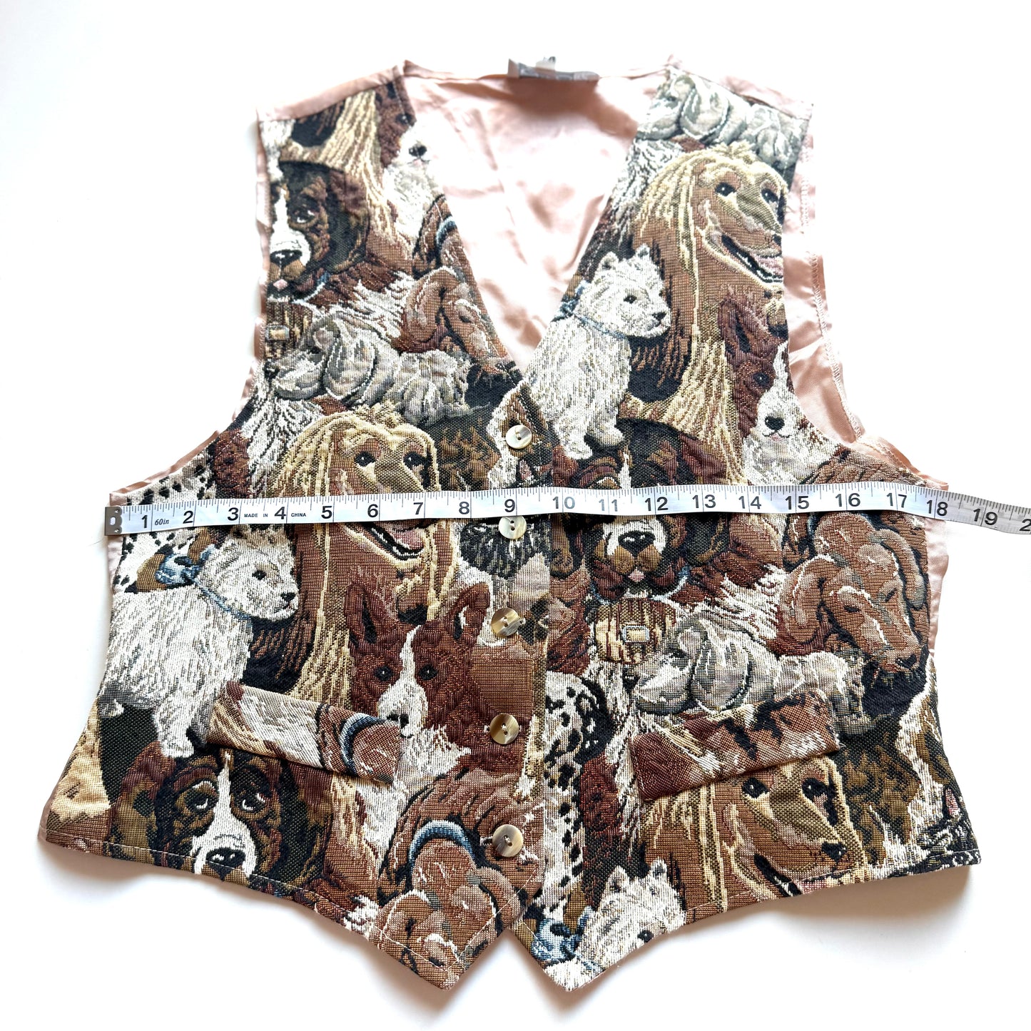 Vintage Cleo, Tapestry Dog Vest